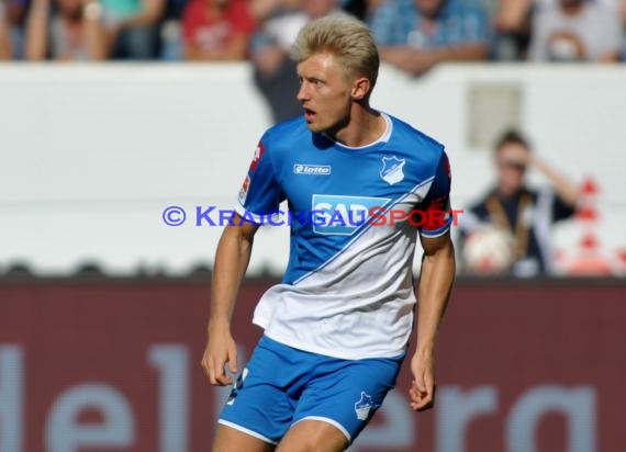 1. Fußball Bundesliga TSG 1899 Hoffenheim - FC Schalke 04 in der Wirsol Rhein Neckar Arena Sinsheim 04.10.2014  (© Fotostand / Loerz)