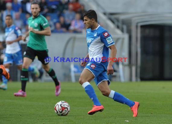 1. Fußball Bundesliga TSG 1899 Hoffenheim - FC Schalke 04 in der Wirsol Rhein Neckar Arena Sinsheim 04.10.2014  (© Fotostand / Loerz)