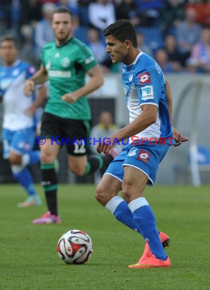 1. Fußball Bundesliga TSG 1899 Hoffenheim - FC Schalke 04 in der Wirsol Rhein Neckar Arena Sinsheim 04.10.2014  (© Fotostand / Loerz)