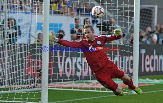 1. Fußball Bundesliga TSG 1899 Hoffenheim - FC Schalke 04 in der Wirsol Rhein Neckar Arena Sinsheim 04.10.2014  (© Fotostand / Loerz)