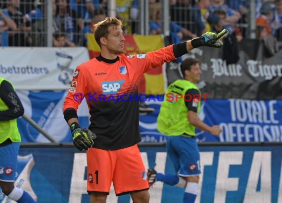 1. Fußball Bundesliga TSG 1899 Hoffenheim - FC Schalke 04 in der Wirsol Rhein Neckar Arena Sinsheim 04.10.2014  (© Fotostand / Loerz)