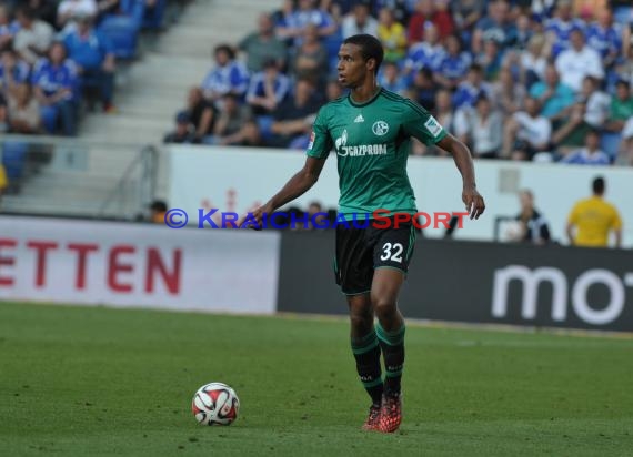 1. Fußball Bundesliga TSG 1899 Hoffenheim - FC Schalke 04 in der Wirsol Rhein Neckar Arena Sinsheim 04.10.2014  (© Fotostand / Loerz)