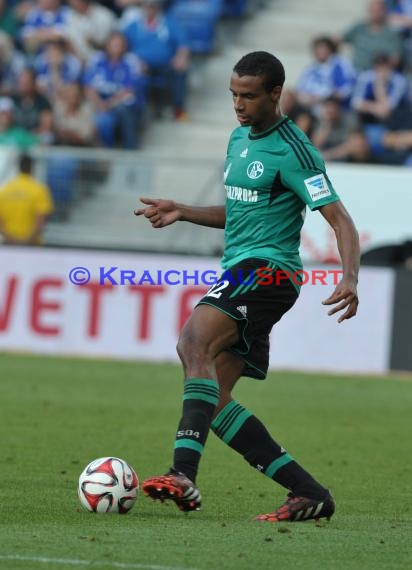 1. Fußball Bundesliga TSG 1899 Hoffenheim - FC Schalke 04 in der Wirsol Rhein Neckar Arena Sinsheim 04.10.2014  (© Fotostand / Loerz)