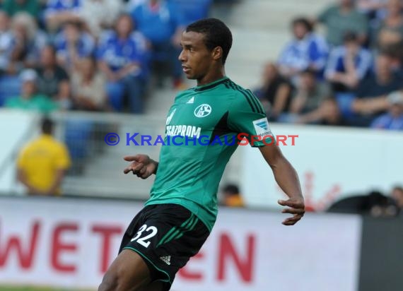 1. Fußball Bundesliga TSG 1899 Hoffenheim - FC Schalke 04 in der Wirsol Rhein Neckar Arena Sinsheim 04.10.2014  (© Fotostand / Loerz)