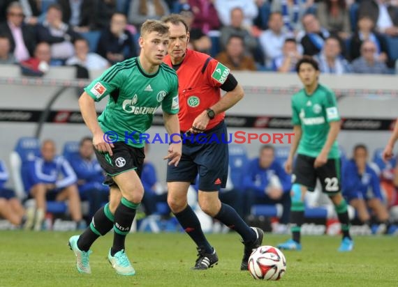 1. Fußball Bundesliga TSG 1899 Hoffenheim - FC Schalke 04 in der Wirsol Rhein Neckar Arena Sinsheim 04.10.2014  (© Fotostand / Loerz)