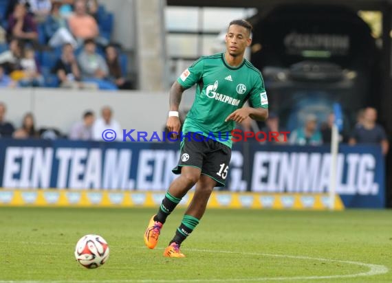 1. Fußball Bundesliga TSG 1899 Hoffenheim - FC Schalke 04 in der Wirsol Rhein Neckar Arena Sinsheim 04.10.2014  (© Fotostand / Loerz)