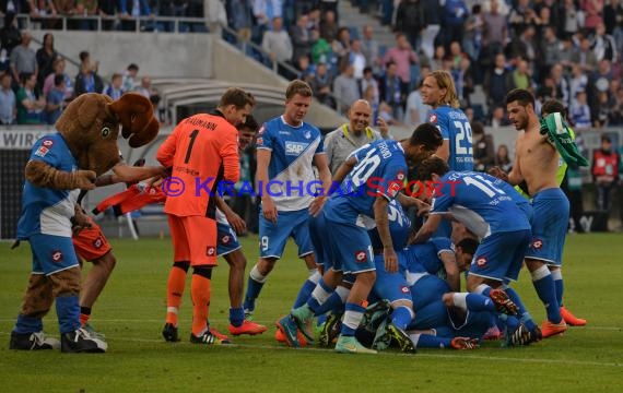 1. Fußball Bundesliga TSG 1899 Hoffenheim - FC Schalke 04 in der Wirsol Rhein Neckar Arena Sinsheim 04.10.2014  (© Fotostand / Loerz)