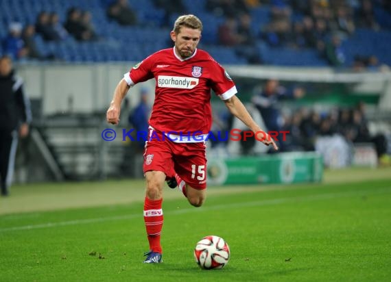 DFB Pokal 2. Runde TSG 1899 Hoffenheim - FSV Frankfurt in der Rhein Neckar Arena Sinsheim 29.10.2014 (© Fotostand / Loerz)