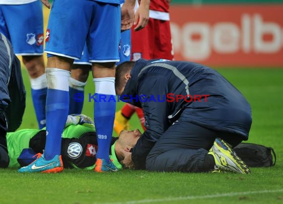 DFB Pokal 2. Runde TSG 1899 Hoffenheim - FSV Frankfurt in der Rhein Neckar Arena Sinsheim 29.10.2014 (© Fotostand / Loerz)