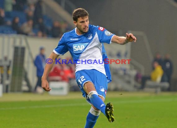 DFB Pokal 2. Runde TSG 1899 Hoffenheim - FSV Frankfurt in der Rhein Neckar Arena Sinsheim 29.10.2014 (© Fotostand / Loerz)