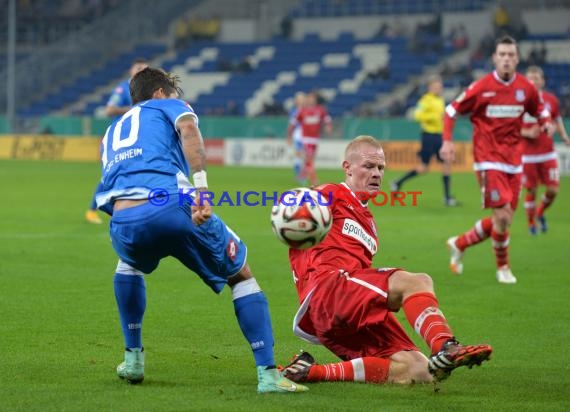 DFB Pokal 2. Runde TSG 1899 Hoffenheim - FSV Frankfurt in der Rhein Neckar Arena Sinsheim 29.10.2014 (© Fotostand / Loerz)