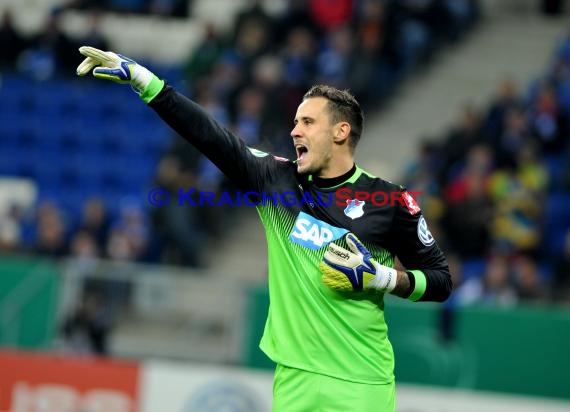 DFB Pokal 2. Runde TSG 1899 Hoffenheim - FSV Frankfurt in der Rhein Neckar Arena Sinsheim 29.10.2014 (© Fotostand / Loerz)