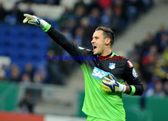 DFB Pokal 2. Runde TSG 1899 Hoffenheim - FSV Frankfurt in der Rhein Neckar Arena Sinsheim 29.10.2014 (© Fotostand / Loerz)