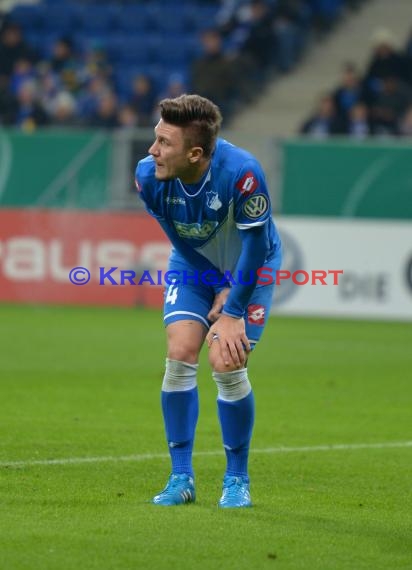 DFB Pokal 2. Runde TSG 1899 Hoffenheim - FSV Frankfurt in der Rhein Neckar Arena Sinsheim 29.10.2014 (© Fotostand / Loerz)