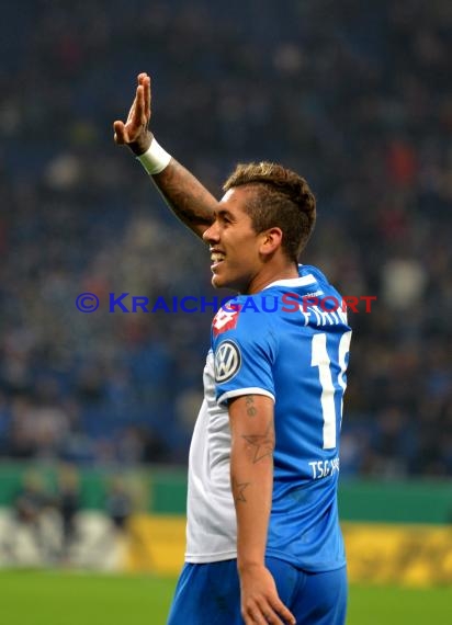 DFB Pokal 2. Runde TSG 1899 Hoffenheim - FSV Frankfurt in der Rhein Neckar Arena Sinsheim 29.10.2014 (© Fotostand / Loerz)