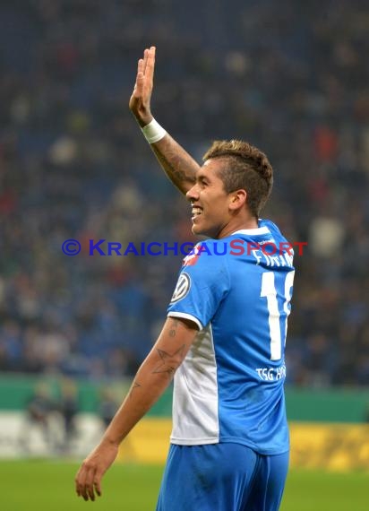 DFB Pokal 2. Runde TSG 1899 Hoffenheim - FSV Frankfurt in der Rhein Neckar Arena Sinsheim 29.10.2014 (© Fotostand / Loerz)