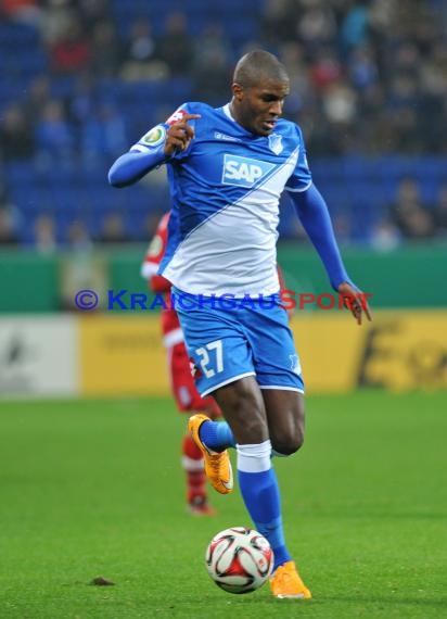 DFB Pokal 2. Runde TSG 1899 Hoffenheim - FSV Frankfurt in der Rhein Neckar Arena Sinsheim 29.10.2014 (© Fotostand / Loerz)