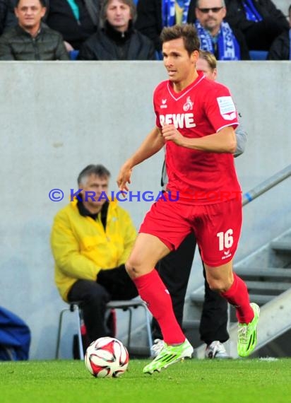 1. Fußball Bundesliga TSG 1899 Hoffenheim - 1. FC Köln in der Wirsol Rhein Neckar Arena Sinsheim 08.11. 2014  (© Fotostand / Loerz)