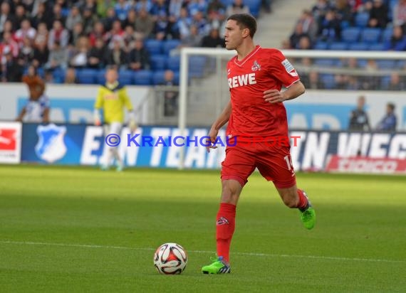 1. Fußball Bundesliga TSG 1899 Hoffenheim - 1. FC Köln in der Wirsol Rhein Neckar Arena Sinsheim 08.11. 2014  (© Fotostand / Loerz)