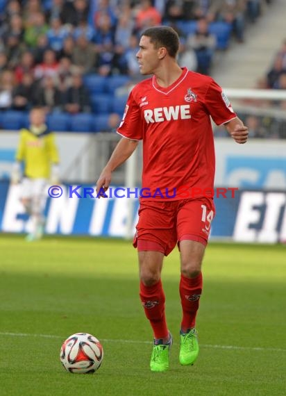 1. Fußball Bundesliga TSG 1899 Hoffenheim - 1. FC Köln in der Wirsol Rhein Neckar Arena Sinsheim 08.11. 2014  (© Fotostand / Loerz)