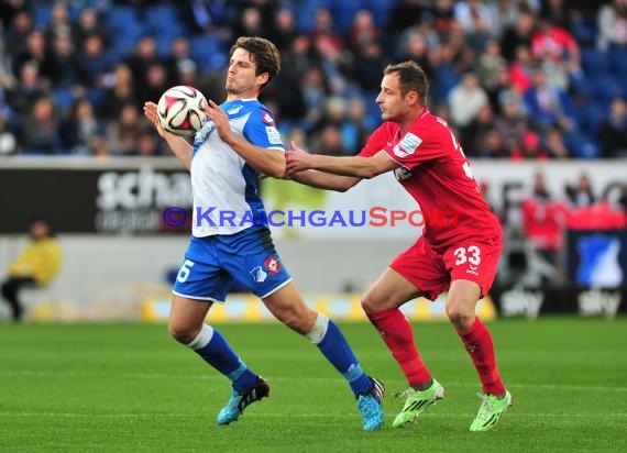 1. Fußball Bundesliga TSG 1899 Hoffenheim - 1. FC Köln in der Wirsol Rhein Neckar Arena Sinsheim 08.11. 2014  (© Fotostand / Loerz)