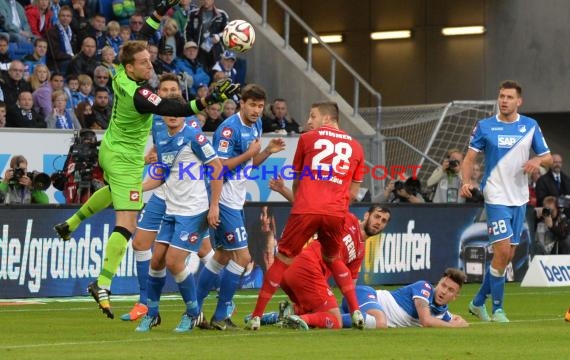 1. Fußball Bundesliga TSG 1899 Hoffenheim - 1. FC Köln in der Wirsol Rhein Neckar Arena Sinsheim 08.11. 2014  (© Fotostand / Loerz)