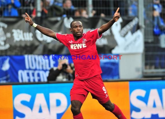 1. Fußball Bundesliga TSG 1899 Hoffenheim - 1. FC Köln in der Wirsol Rhein Neckar Arena Sinsheim 08.11. 2014  (© Fotostand / Loerz)