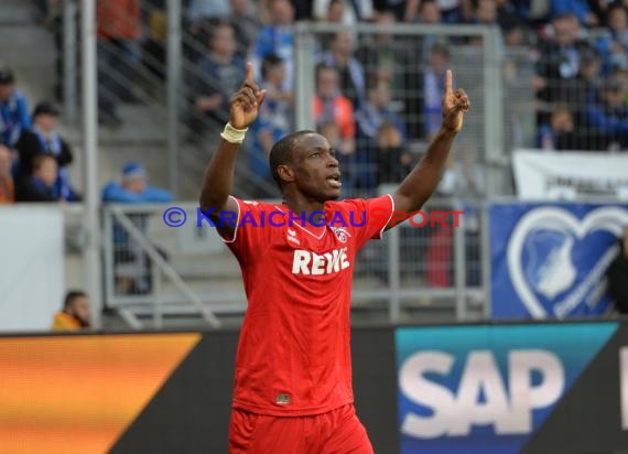 1. Fußball Bundesliga TSG 1899 Hoffenheim - 1. FC Köln in der Wirsol Rhein Neckar Arena Sinsheim 08.11. 2014  (© Fotostand / Loerz)