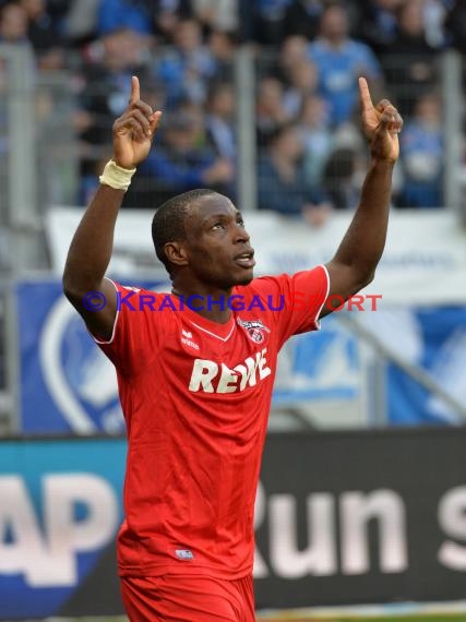 1. Fußball Bundesliga TSG 1899 Hoffenheim - 1. FC Köln in der Wirsol Rhein Neckar Arena Sinsheim 08.11. 2014  (© Fotostand / Loerz)