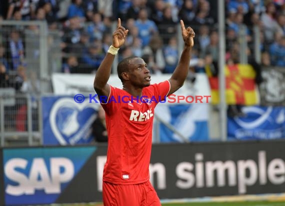 1. Fußball Bundesliga TSG 1899 Hoffenheim - 1. FC Köln in der Wirsol Rhein Neckar Arena Sinsheim 08.11. 2014  (© Fotostand / Loerz)