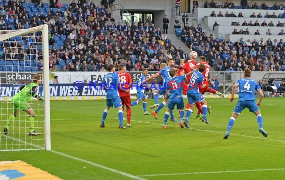 1. Fußball Bundesliga TSG 1899 Hoffenheim - 1. FC Köln in der Wirsol Rhein Neckar Arena Sinsheim 08.11. 2014  (© Fotostand / Loerz)