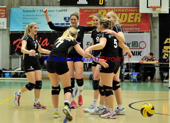 Volleyball Damen 3. Liga Süd SV Sinsheim gegen TG Biberach 30.11.2014 (© Siegfried)