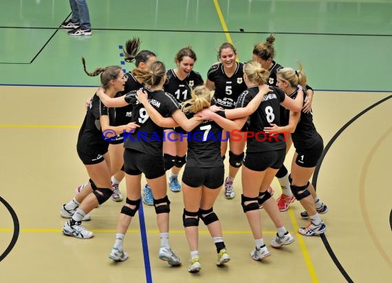 Volleyball Damen 3. Liga Süd SV Sinsheim gegen TG Biberach 30.11.2014 (© Siegfried)