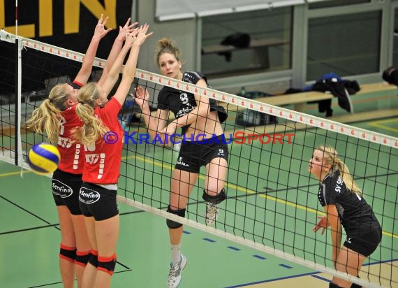 Volleyball Damen 3. Liga Süd SV Sinsheim gegen TG Biberach 30.11.2014 (© Siegfried)