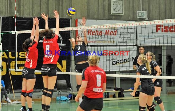 Volleyball Damen 3. Liga Süd SV Sinsheim gegen TG Biberach 30.11.2014 (© Siegfried)