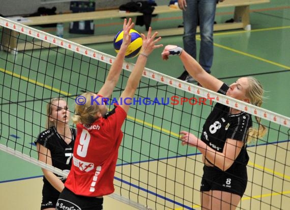 Volleyball Damen 3. Liga Süd SV Sinsheim gegen TG Biberach 30.11.2014 (© Siegfried)