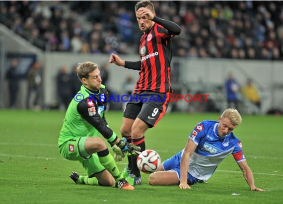 1. Fußball Bundesliga TSG 1899 Hoffenheim - Eintracht Frankfurt in der Wirsol Rhein Neckar Arena Sinsheim 12.12.2014  (© Fotostand / Loerz)