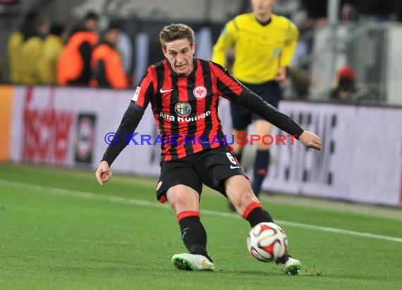 1. Fußball Bundesliga TSG 1899 Hoffenheim - Eintracht Frankfurt in der Wirsol Rhein Neckar Arena Sinsheim 12.12.2014  (© Fotostand / Loerz)