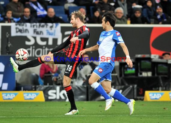 1. Fußball Bundesliga TSG 1899 Hoffenheim - Eintracht Frankfurt in der Wirsol Rhein Neckar Arena Sinsheim 12.12.2014  (© Fotostand / Loerz)