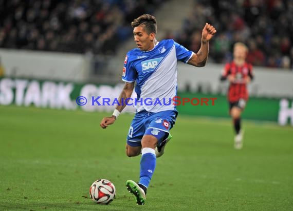 1. Fußball Bundesliga TSG 1899 Hoffenheim - Eintracht Frankfurt in der Wirsol Rhein Neckar Arena Sinsheim 12.12.2014  (© Fotostand / Loerz)