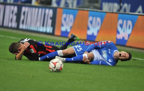 1. Fußball Bundesliga TSG 1899 Hoffenheim - Eintracht Frankfurt in der Wirsol Rhein Neckar Arena Sinsheim 12.12.2014  (© Fotostand / Loerz)