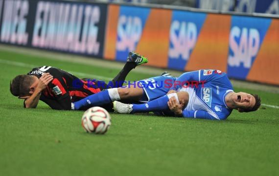 1. Fußball Bundesliga TSG 1899 Hoffenheim - Eintracht Frankfurt in der Wirsol Rhein Neckar Arena Sinsheim 12.12.2014  (© Fotostand / Loerz)