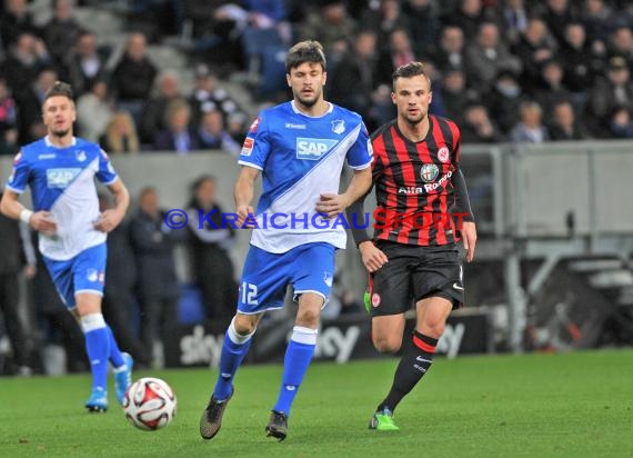 1. Fußball Bundesliga TSG 1899 Hoffenheim - Eintracht Frankfurt in der Wirsol Rhein Neckar Arena Sinsheim 12.12.2014  (© Fotostand / Loerz)