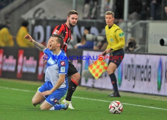 1. Fußball Bundesliga TSG 1899 Hoffenheim - Eintracht Frankfurt in der Wirsol Rhein Neckar Arena Sinsheim 12.12.2014  (© Fotostand / Loerz)