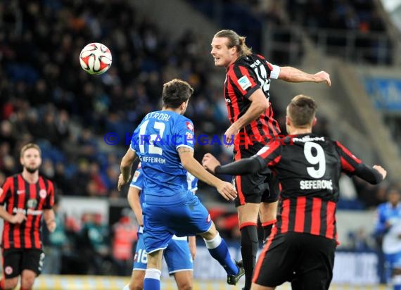 1. Fußball Bundesliga TSG 1899 Hoffenheim - Eintracht Frankfurt in der Wirsol Rhein Neckar Arena Sinsheim 12.12.2014  (© Fotostand / Loerz)