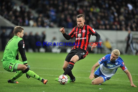 1. Fußball Bundesliga TSG 1899 Hoffenheim - Eintracht Frankfurt in der Wirsol Rhein Neckar Arena Sinsheim 12.12.2014  (© Fotostand / Loerz)