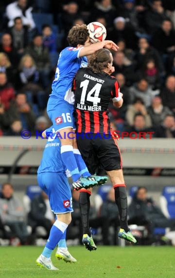 1. Fußball Bundesliga TSG 1899 Hoffenheim - Eintracht Frankfurt in der Wirsol Rhein Neckar Arena Sinsheim 12.12.2014  (© Fotostand / Loerz)