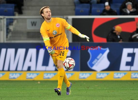 1. Fußball Bundesliga TSG 1899 Hoffenheim - Eintracht Frankfurt in der Wirsol Rhein Neckar Arena Sinsheim 12.12.2014  (© Fotostand / Loerz)