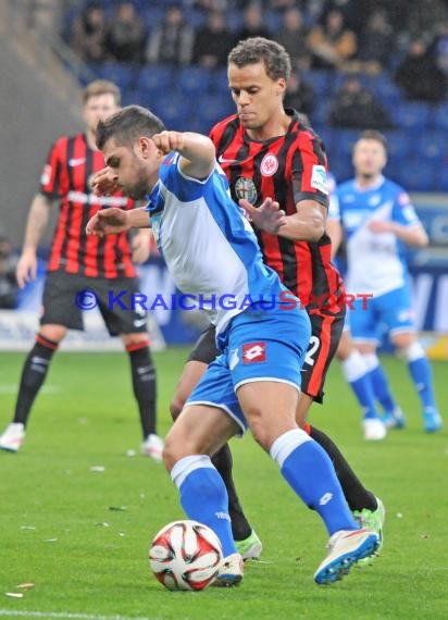 1. Fußball Bundesliga TSG 1899 Hoffenheim - Eintracht Frankfurt in der Wirsol Rhein Neckar Arena Sinsheim 12.12.2014  (© Fotostand / Loerz)