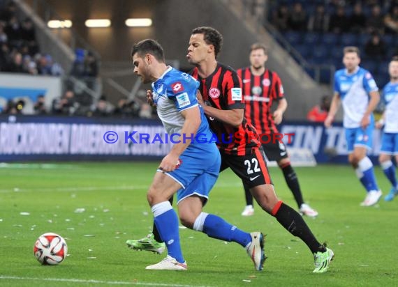 1. Fußball Bundesliga TSG 1899 Hoffenheim - Eintracht Frankfurt in der Wirsol Rhein Neckar Arena Sinsheim 12.12.2014  (© Fotostand / Loerz)